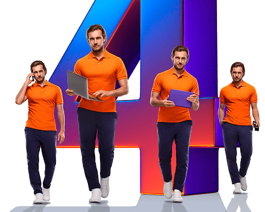 Великолепная четверка Ростелеком в&nbsp;деревня Азаровка (Орловская область)